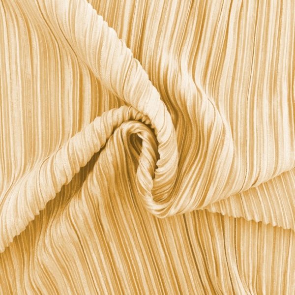 Pleated Polyester GOLD